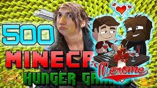 Minecraft: Hunger Games w/Mitch! Game 500 - "A TALE OF #MEROME"