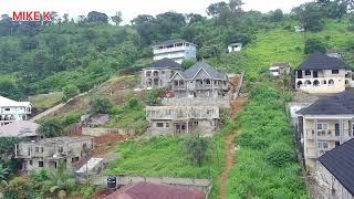 BEAUTIFUL MOUNTAIN AND BEACHFRONT VIEW OF SUSSEX VILLAGE, FREETOWN SIERRA LEONE 