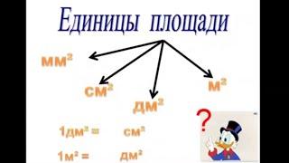 ПЛОЩАДЬ. ЕДИНИЦЫ ПЛОЩАДИ. 