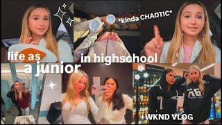 DAYS IN THE LIFE VLOG +friends, food, highschool