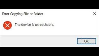 How to fix Error Copying File or Folder ”The Device is unreasonable” iPhone 11 or any iPhones