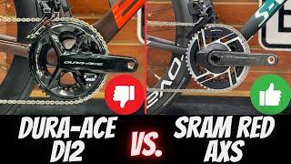 WHAT SHOULD YOU BUY?!? (NEW SRAM RED AXS vs. SHIMANO DURA ACE Di2)