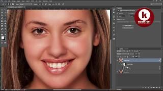 How to Retouch the Skin for magazine photos  -  Konagical Tutorials