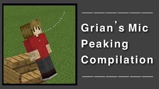 Grian’s Mic Peaking for 4 minutes and 27 seconds