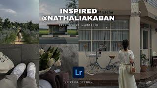 Preset Lightroom Selebgram Inspired @nathaliakaban | Efek Lightroom Terbaru 2022