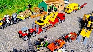 BRUDER TOYS RC Tractor John Deere Massey Ferguson