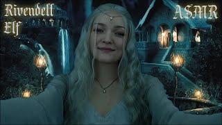 ASMR ‍️ Elven Mother humms you to sleep in Rivendell  (Face Touching, Hairplay, echoed Humming)