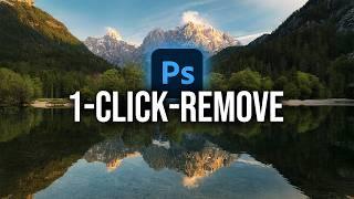 This NEW PHOTOSHOP TOOL AUTOMATICALLY Cleans up your Photos!