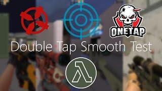 CS:GO HvH Double Tap Smooth Test with Lambdahook, Aimware, Neverlose, Onetap