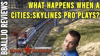 A Cities:Skylines Pro Plays Workers and Resources: Soviet Republic | Lee Hawkins | Map Review