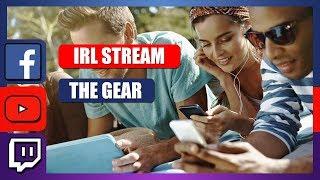 HOW TO STREAM IRL on Twitch, Youtube, Facebook - The Gear