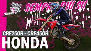 Honda CRF250R e 450R modello 2025: come vanno le nuove cross della Casa giapponese