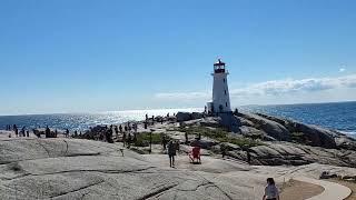 Pegg's Cove - Lighthouse - Viewing deck - Nova Scotia