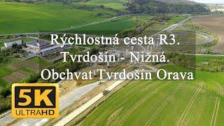 Rýchlostná cesta R3. Tvrdošín - Nižná. Obchvat Tvrdošín Orava 2022-05-09