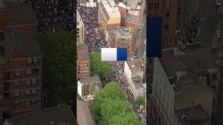 Thousands gather for far-right demonstration in central London