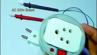 Homemade  LED and Diode Tester Auto Voltage || Simple and Using IN4007