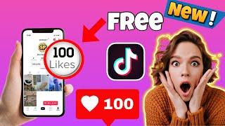 100 Free TikTok Likes (Without Login) || How to Increase TikTok Likes 2023