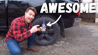 Plasti Dip Rims DIY (3 YEAR Review) | RAM 1500 20" Chrome Rims Plasti Dipped Black