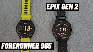 Garmin Epix Gen 2 or Garmin Forerunner 965 ? Which one to buy ?