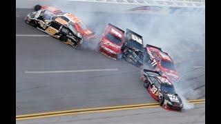 nascar all crashes of 2010 Aaron's 499 remastered