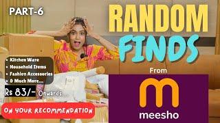 Subscribers recommended *RANDOM FINDS* products from MEESHO part-6  | MUST WATCH | gimaashi
