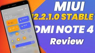 MIUI 12.2.1.0 STABLE REDMI NOTE 4 | STABLE MIUI 12 REDMI NOTE 4 | MIUI 12