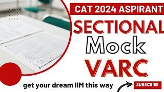 CAT 2024 FREE MOCK TESTS | VARC STRATEGY FOR CAT 2024 | CAT MOCKS STRATEGY | STUDY VLOG #studywithme