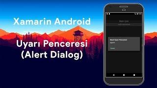 Xamarin Android - Alert Dialog