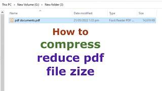 how to reduce pdf file size online free