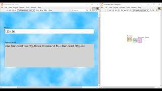 Convert Numbers to Words(i.e.100 to one hundred) in LabVIEW