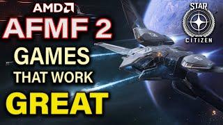 AMD Fluid Motion Frames 2 (AFMF2) Works GREAT in These GAMES