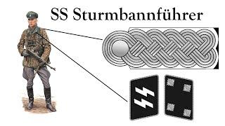 All Waffen SS titles in order | Shoulder straps & buttonholes Waffen SS | Insignia of the SS troops