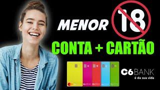 C6 yellow COMO ABRIR ?  (  nova conta  ) PARA MENORES DE 18!