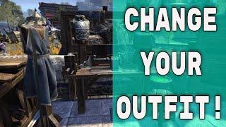 ESO Nothing To Wear? Think again! Change Your Outfit How To Use The Outfit Station PS4 /5 Xbox Or PC