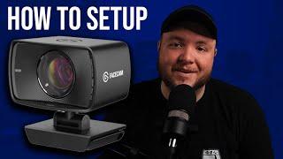 HOW TO set up an ELGATO FACECAM in Camera Hub - Best Webcam Available