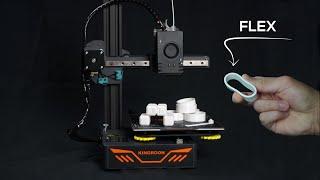 I can finally print flexible filament with the Kingroon KP3S 3D Printer | makermoekoe