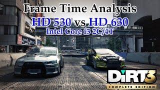 Intel i3 Integrated Graphics - HD 530 vs HD 630 - DiRT 3 [BENCHMARK - JAPAN RX & KENYA TB]