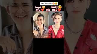 Deepak joshi Vs Freaky boy tik tok video #instagram reels viralvideo ll