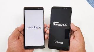 Nokia 7 Plus vs Samsung Galaxy A8+ Speed Test Comparison !