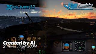 Sky High Showdown: Microsoft Flight Simulator vs X-Plane 12