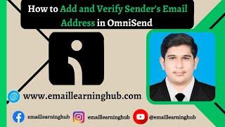 How to Add and Verify Sender's Email Address in OmniSend