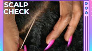 ASMR Scalp Inspection | Pin Tail Comb