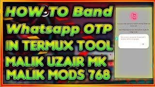 HOW TO PERMANENT WHATSAPP OTP BAND IN TERMUX