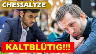 Ein DRAMA aus EIS!| Erigaisi vs Grischuk | Champions Chesstour 2024 Division 1