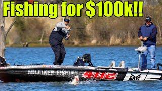 Fishing for $100,000 on Lake Fork!! (Championship Sunday BEATDOWN)