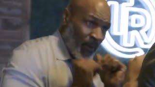 MIKE TYSON FIGHTS UFC FIGHTER OTTMAN AZAITAR AT AGE 53 - FULL FIGHT EXHIBITION