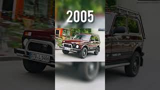 Evolution Of Lada Niva(1975-2023) #lada #niva #short #shorts