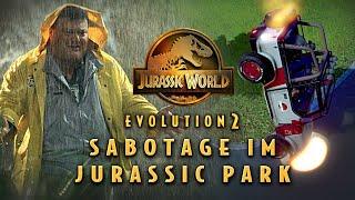 SABOTAGE IM 1993 JURASSIC PARK in JURASSIC WORLD EVOLUTION 2 Deutsch German Gameplay #26