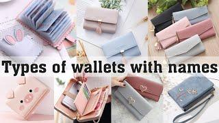 Types of wallets with names||THE TRENDY GIRL