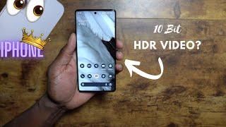 Google Pixel 7 Pro HDR 10 Bit Video! Is it better than the iPhone 14?